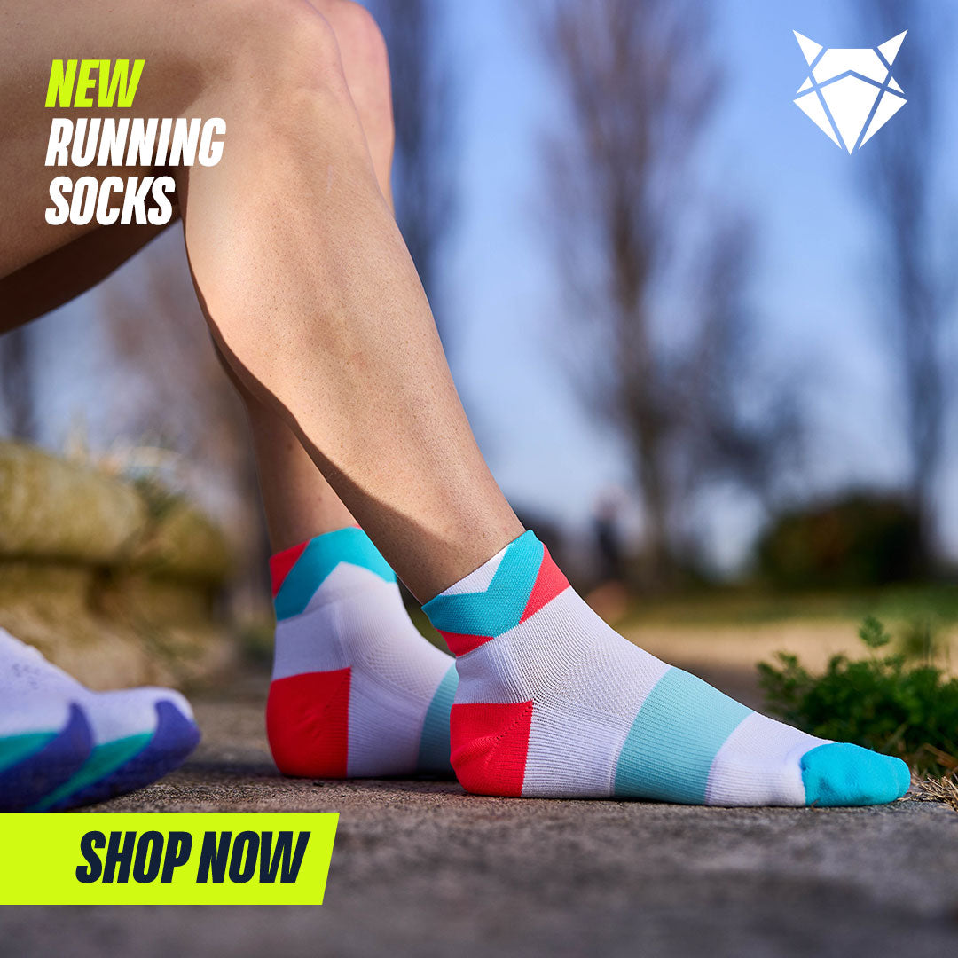 INCYLENCE RUNNING PEAKS SHORT CYAN INFERNO