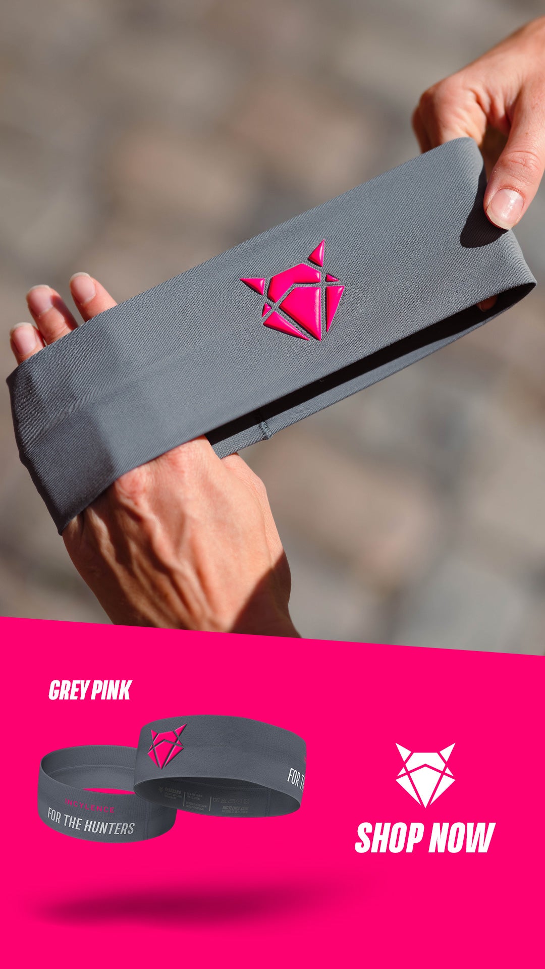 INCYLENCE HEADBAND V1 ZUCCHERO PINK