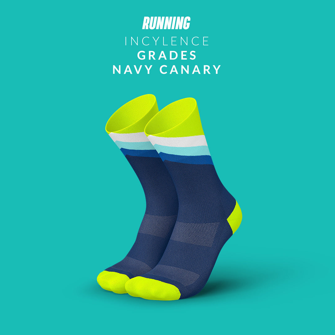 INCYLENCE RUNNING GRADES NAVY CANARY