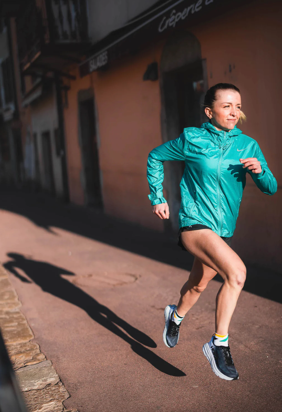 INCYLENCE RUNNING PLATFORMS SHORT WHITE GREEN