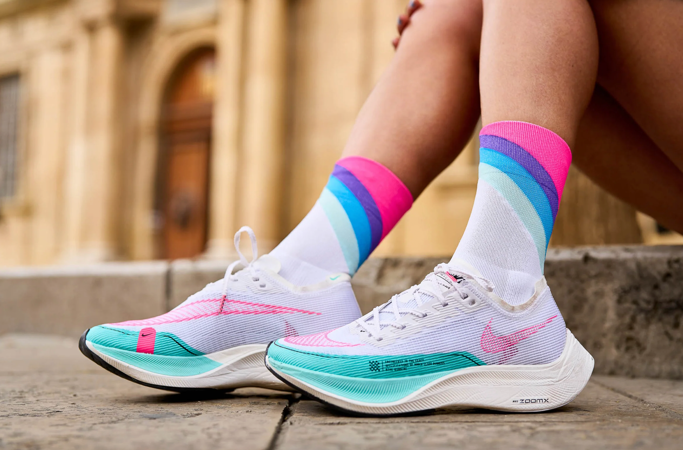 INCYLENCE RUNNING GRADES BLUE PINK