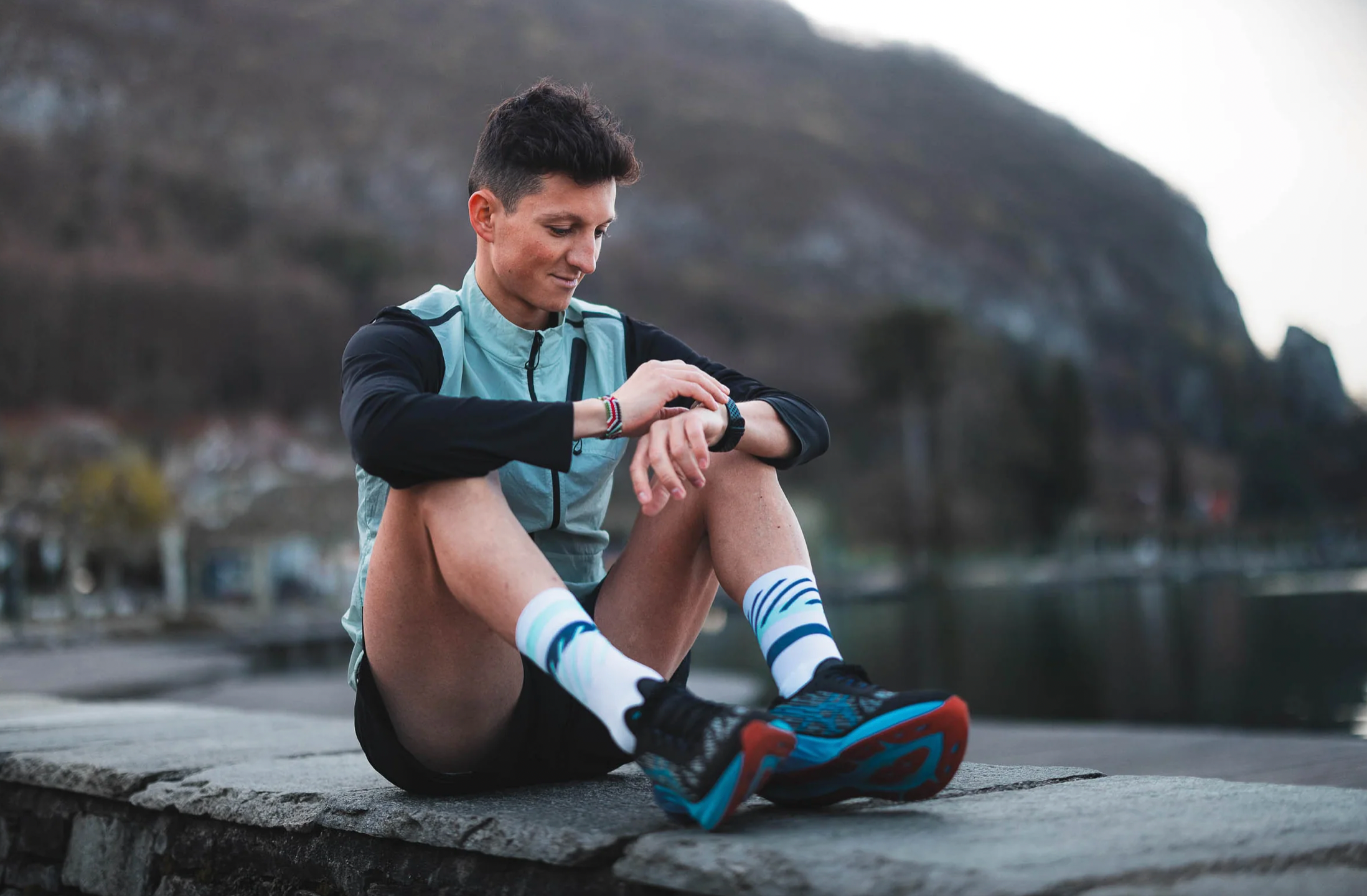 INCYLENCE RUNNING DISRUPTS NAVY BLUE MINT