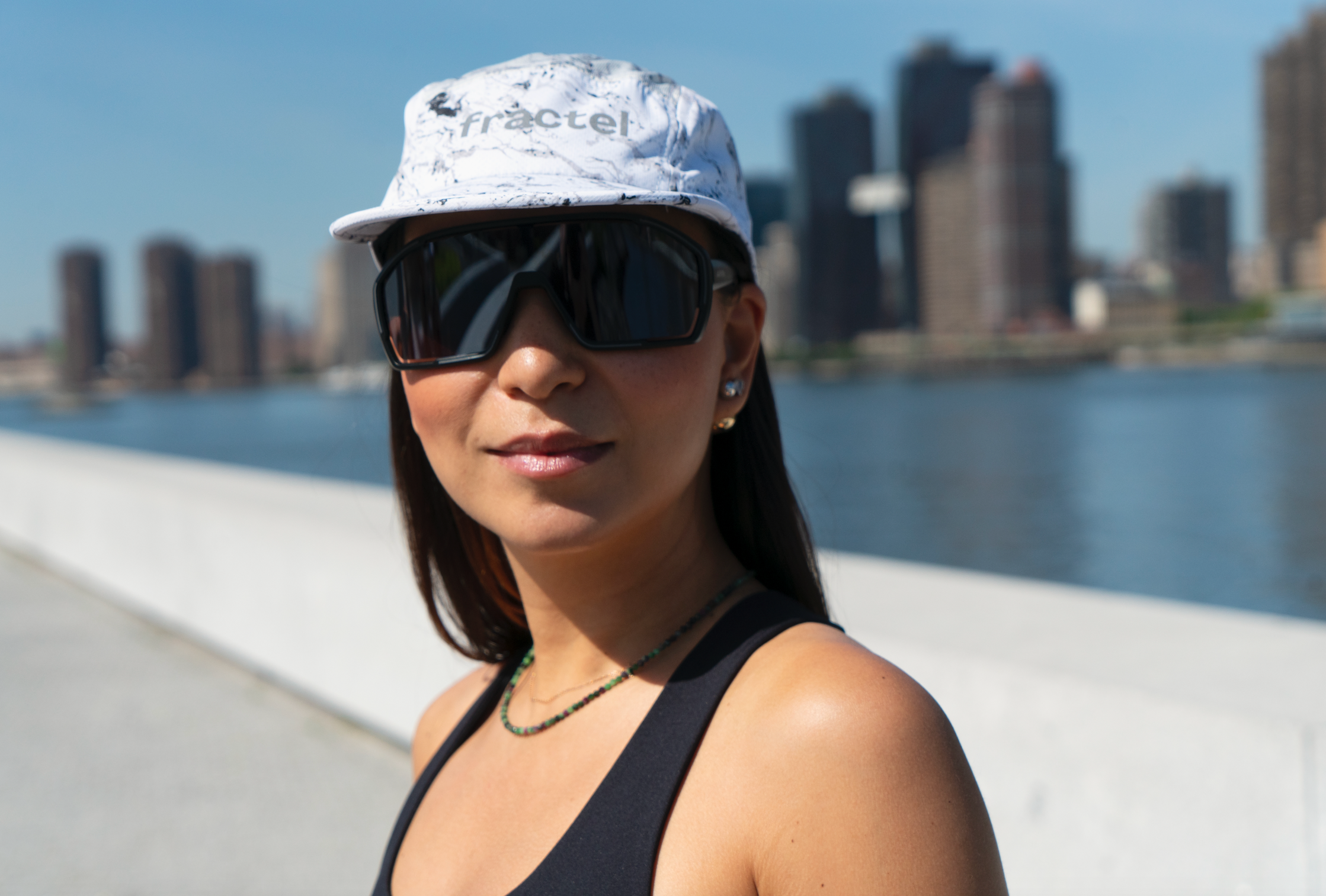 Fractel P-SERIES (Woman) "WHITE MARBLE" Edition Cap