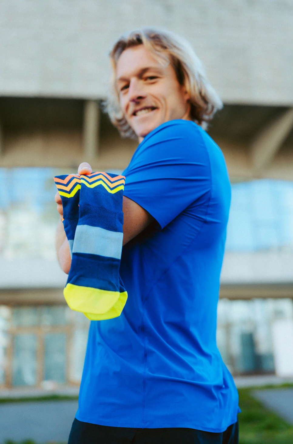 INCYLENCE ULTRALIGHT WAVES SHORT NAVY ORANGE