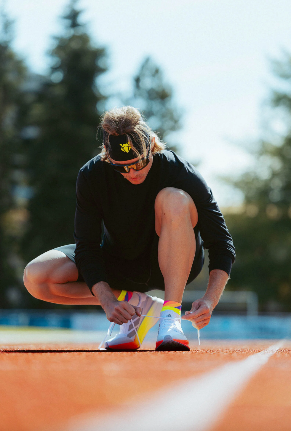 INCYLENCE ULTRALIGHT STRIDES SHORT WHITE CANARY