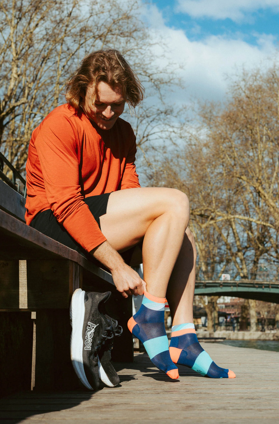 INCYLENCE ULTRALIGHT STRIDES SHORT NAVY INFERNO