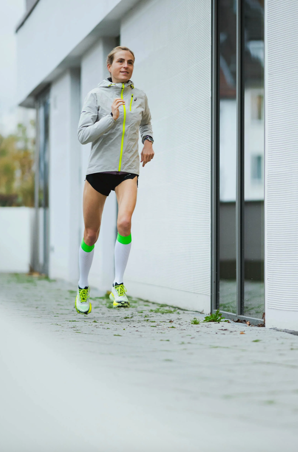 INCYLENCE RENEWED COMPRESSION V2 WHITE NEON GREEN