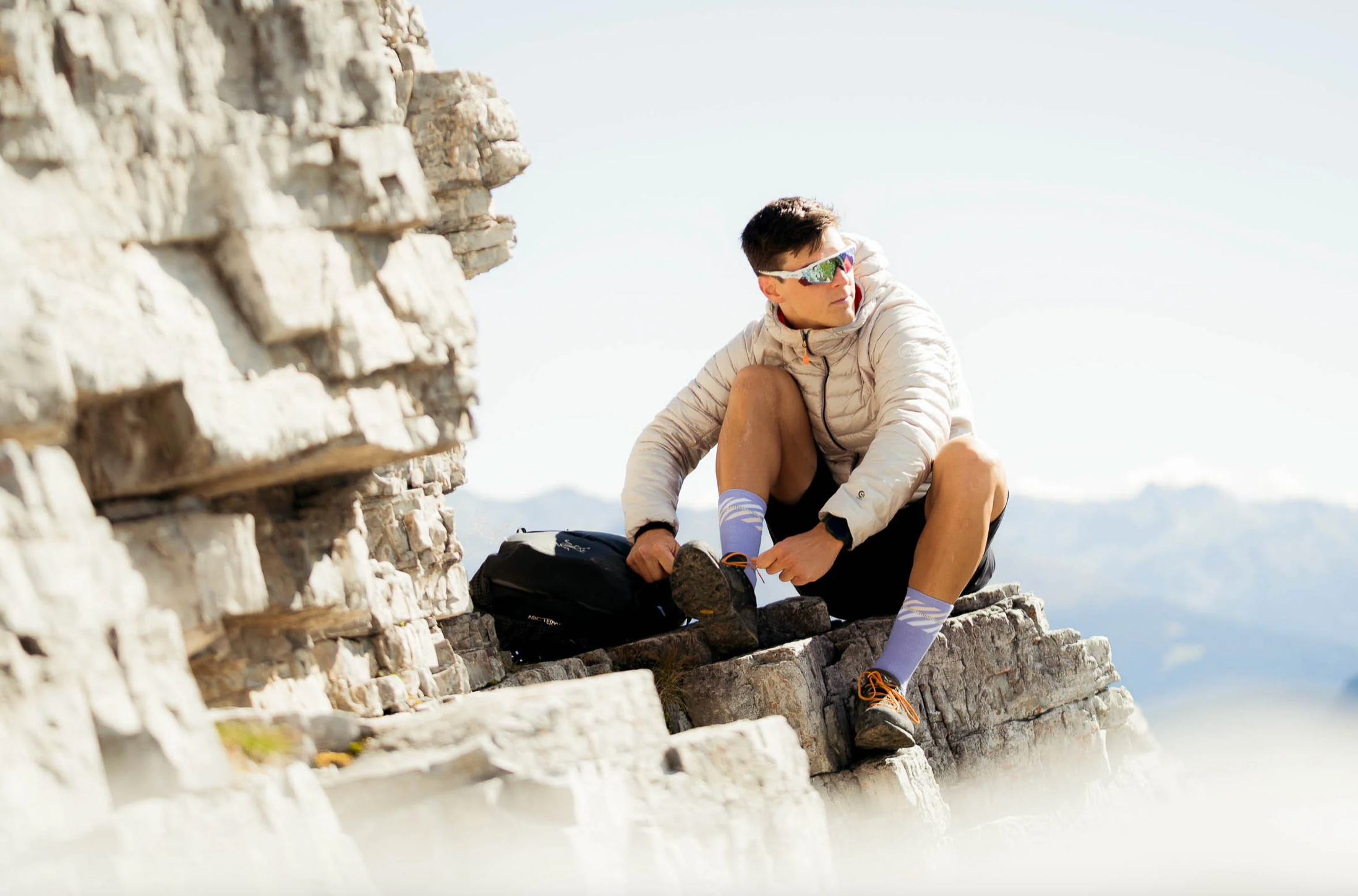 INCYLENCE MERINO LIGHT LANES PURPLE LIGHT PINK