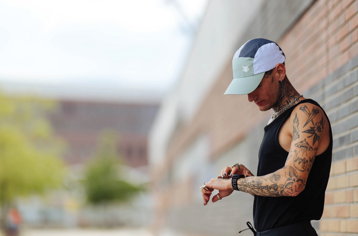 INCYLENCE RUNNING CAP AIRGRIDS HAZE