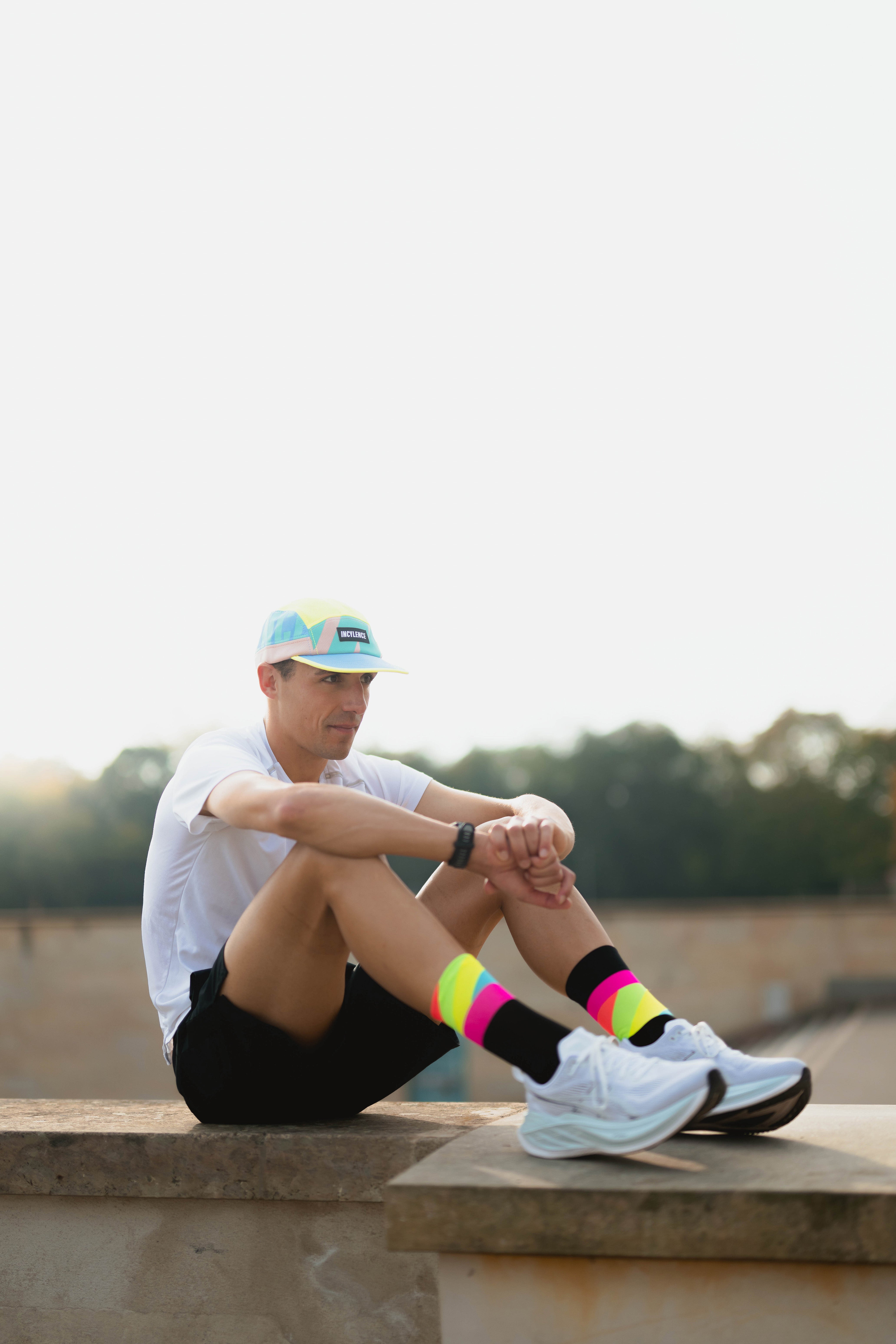 INCYLENCE ULTRALIGHT STRIDES BLACK PINK CANARY