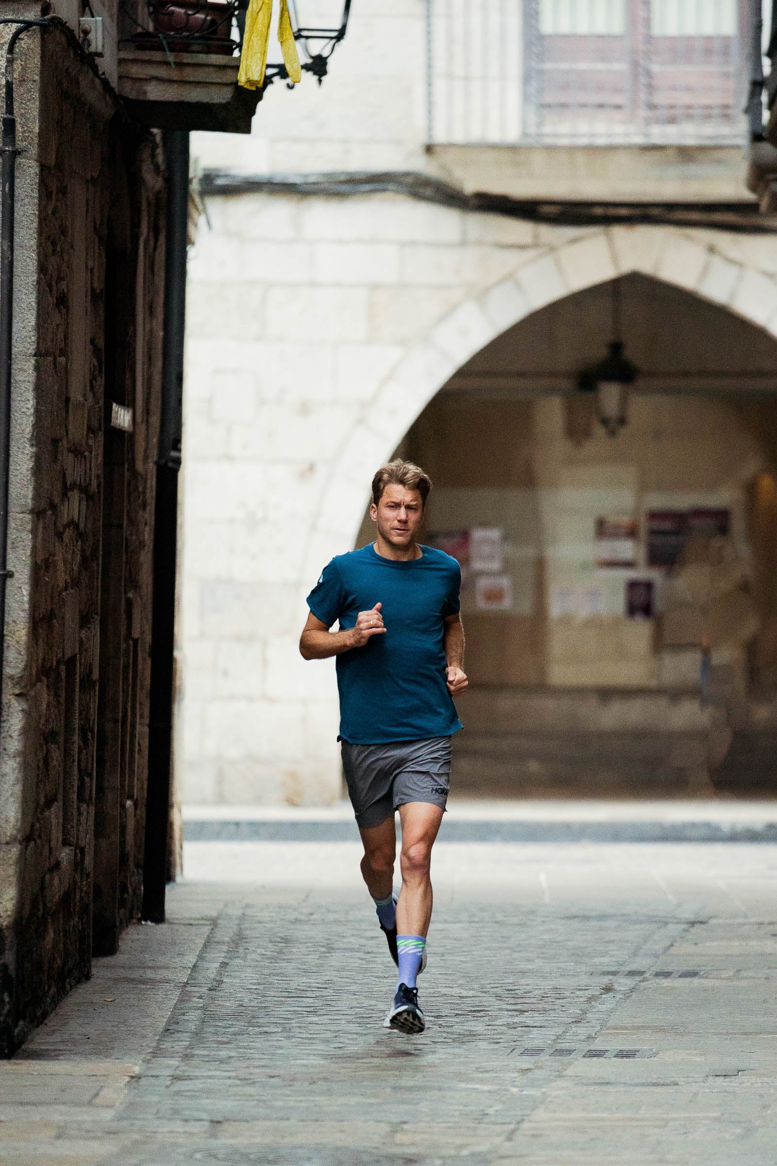 INCYLENCE MERINO LIGHT LANES PURPLE GREEN