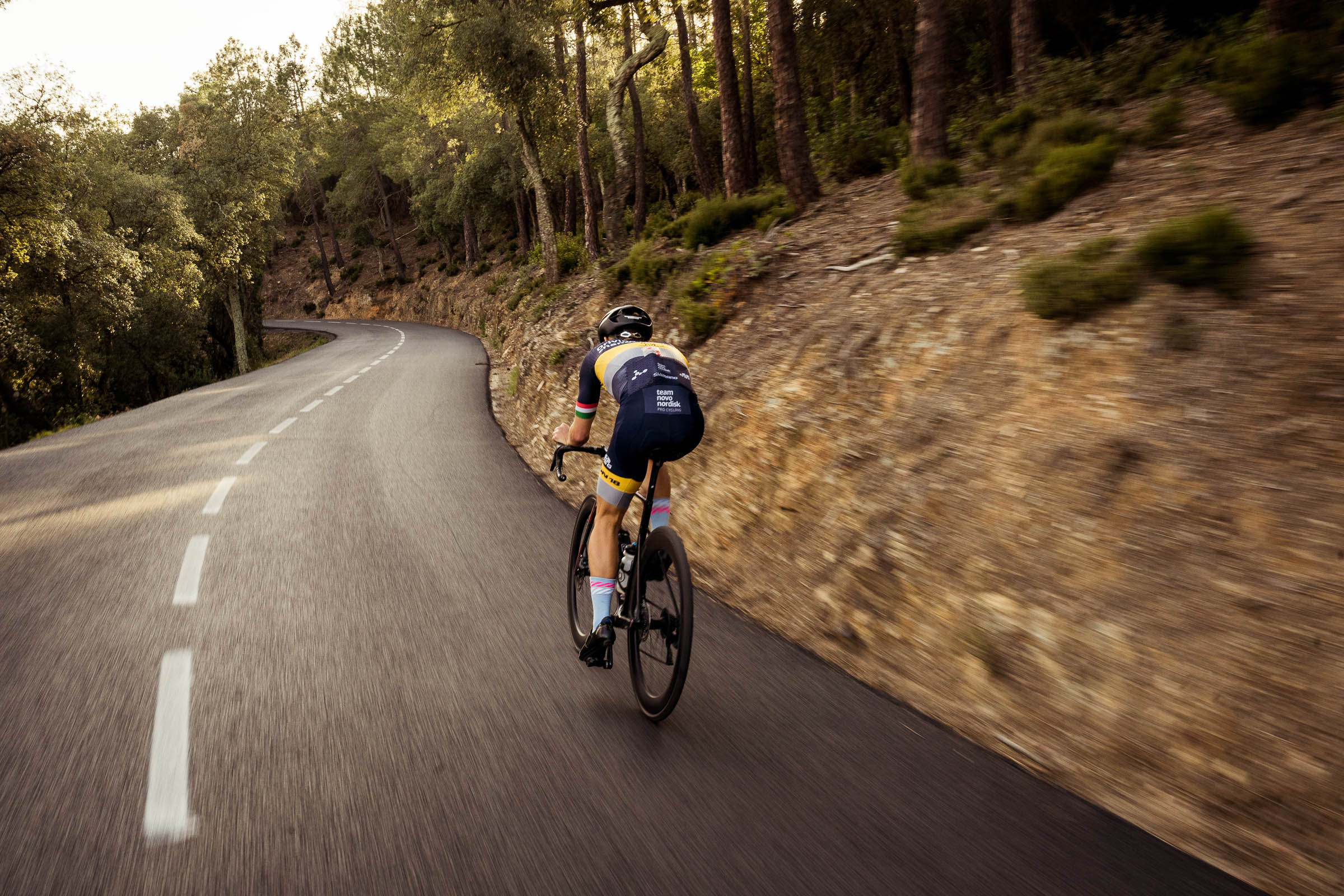 INCYLENCE MERINO LIGHT LANES WATER PINK