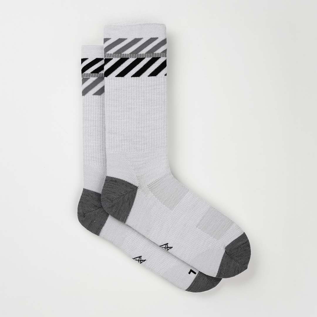 INCYLENCE MERINO LIGHT LANES LIGHT GREY BLACK