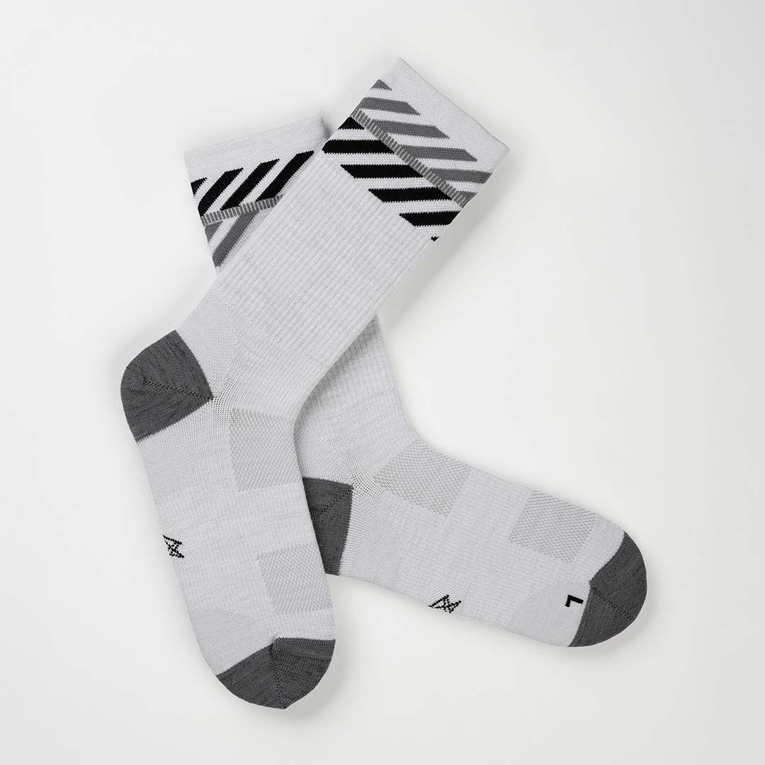 INCYLENCE MERINO LIGHT LANES LIGHT GREY BLACK