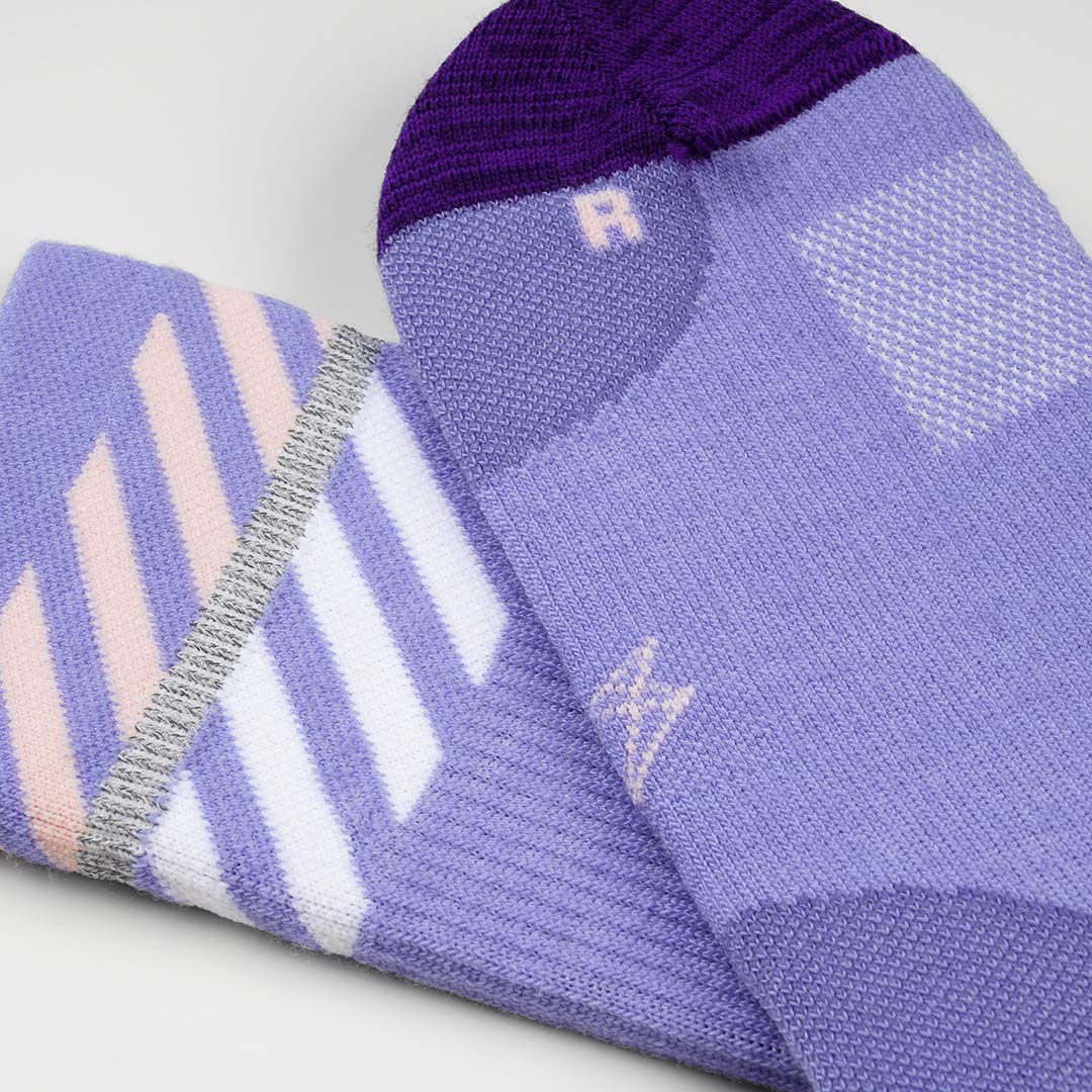 INCYLENCE MERINO LIGHT LANES PURPLE LIGHT PINK