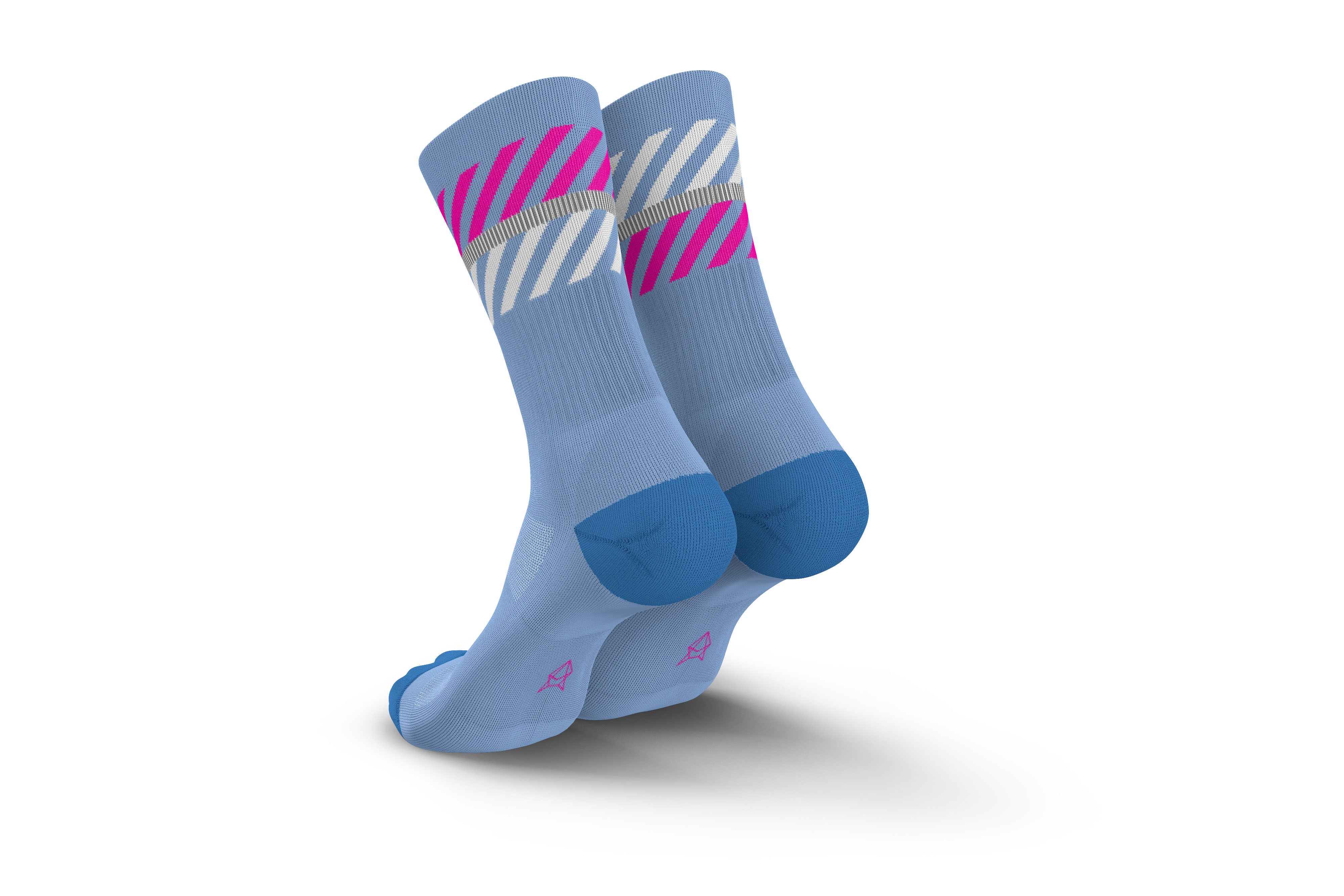 INCYLENCE MERINO LIGHT LANES WATER PINK