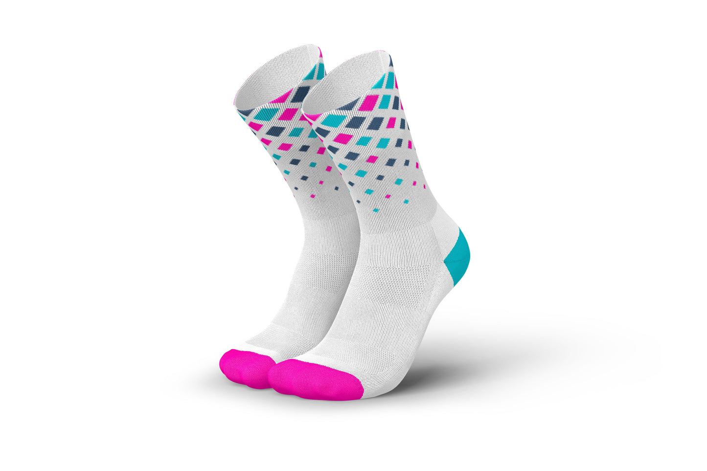 INCYLENCE RUNNING CRYSTALS WHITE PINK CYAN