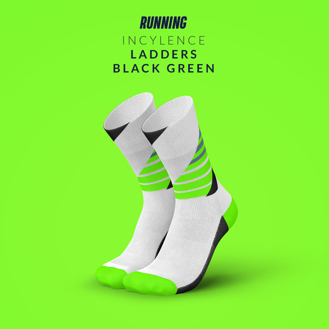 INCYLENCE RUNNING LADDERS BLACK GREEN