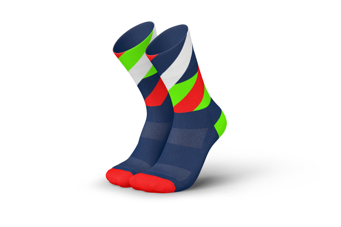 INCYLENCE RUNNING LOOPS NAVY GREEN INFERNO