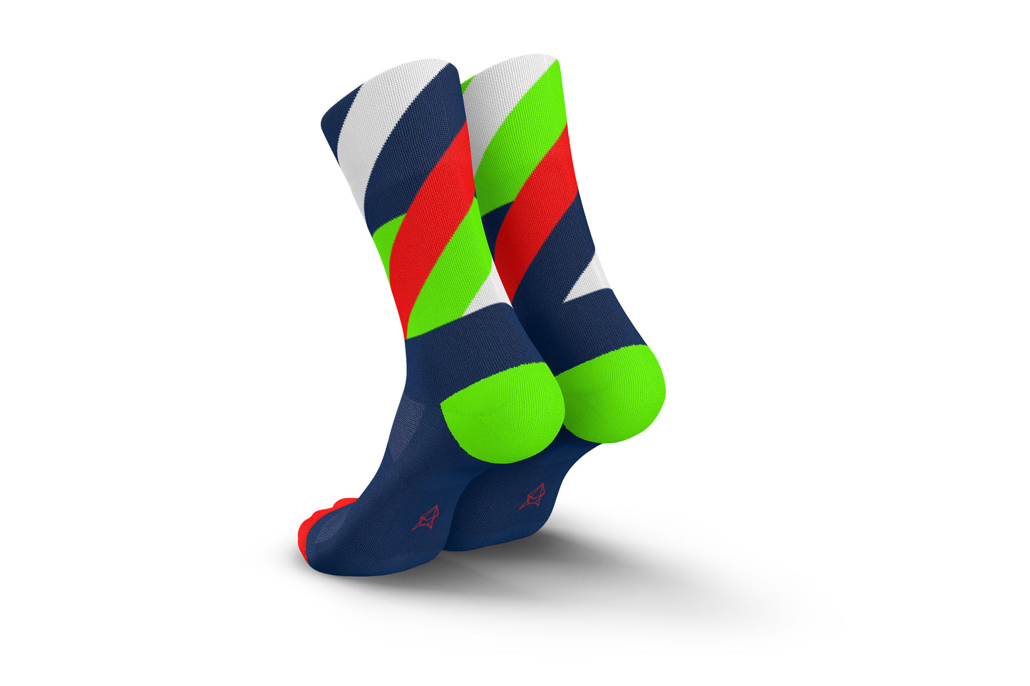 INCYLENCE RUNNING LOOPS NAVY GREEN INFERNO