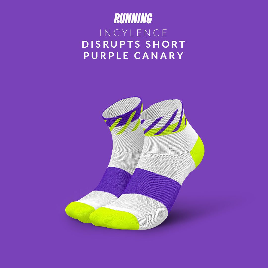 INCYLENCE RUNNING DISRUPTS SHORT PURPLE CANARY
