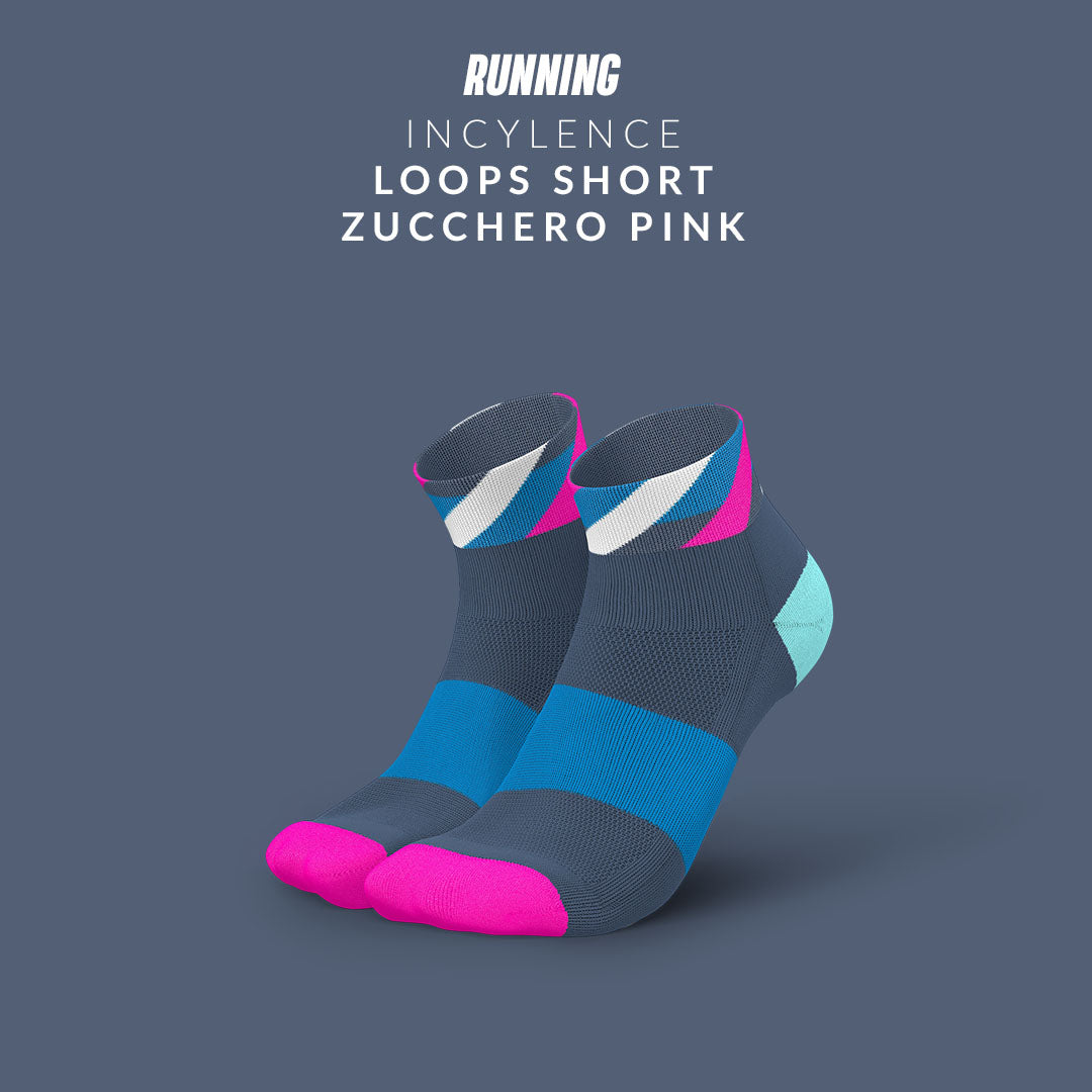 INCYLENCE RUNNING LOOPS SHORT ZUCCHERO PINK