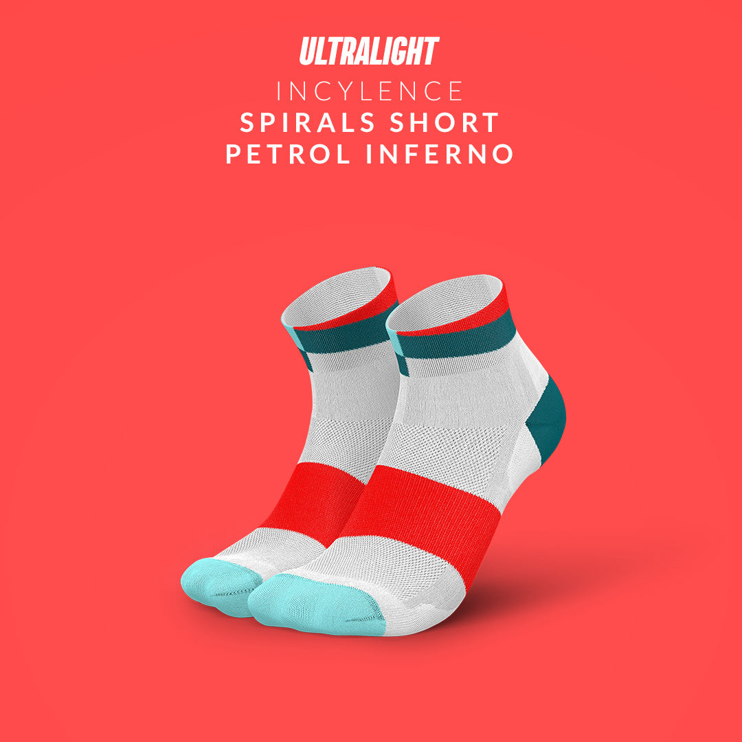 INCYLENCE ULTRALIGHT SPIRALS SHORT PETROL INFERNO