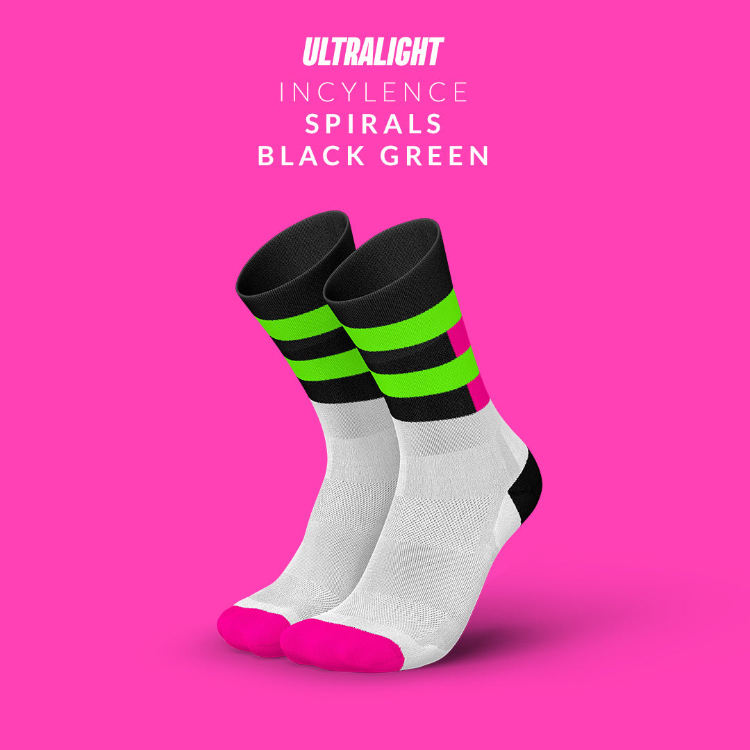 INCYLENCE ULTRALIGHT SPIRALS BLACK GREEN