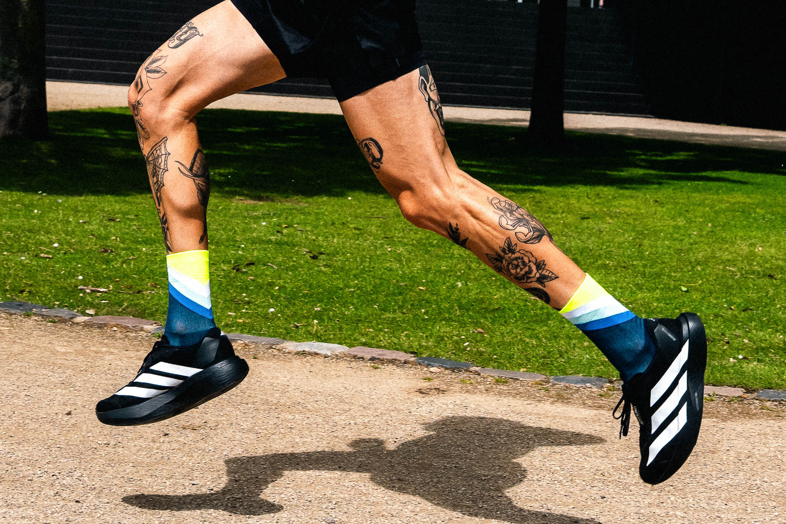 INCYLENCE RUNNING GRADES NAVY CANARY