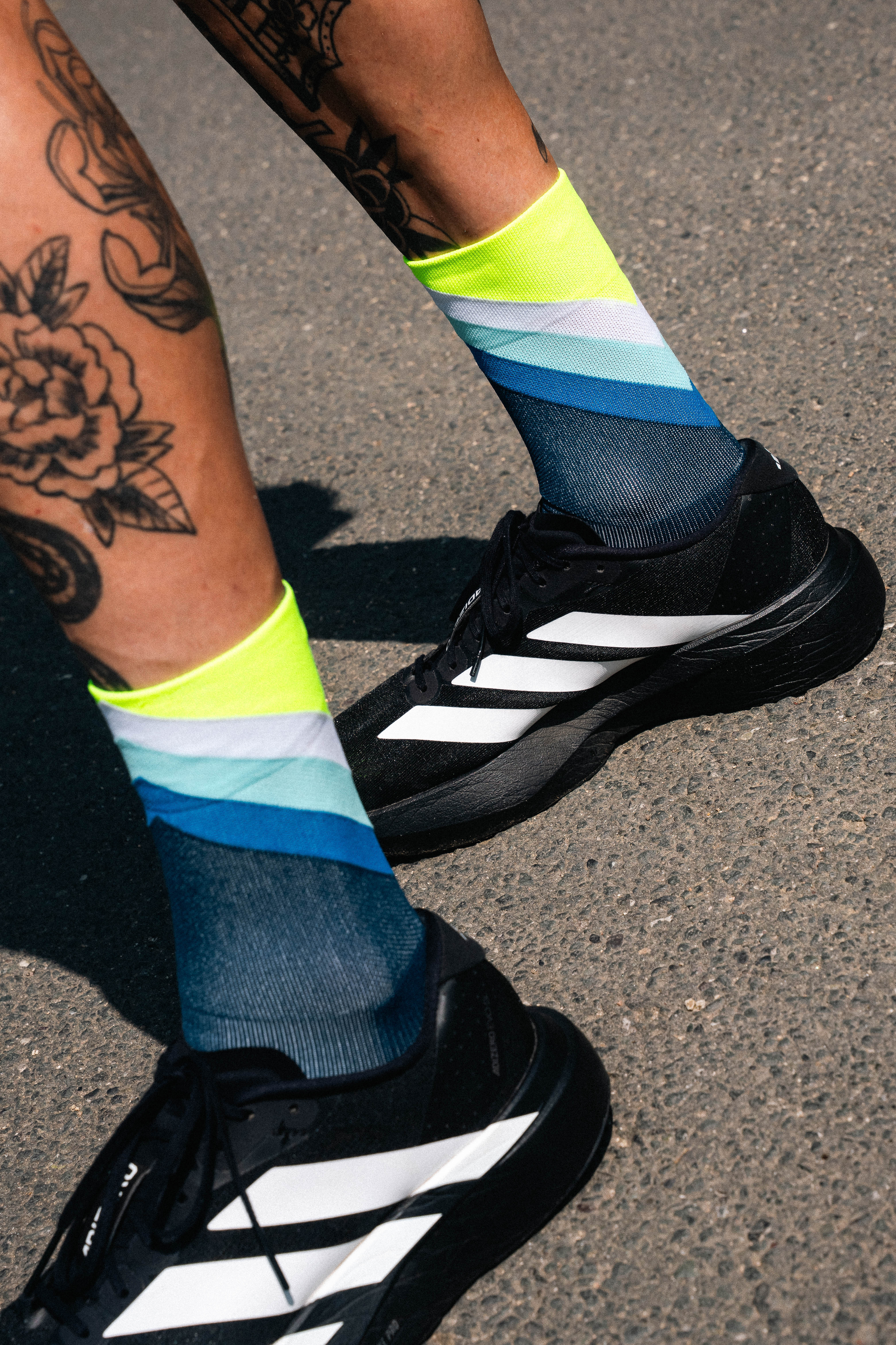 INCYLENCE RUNNING GRADES NAVY CANARY