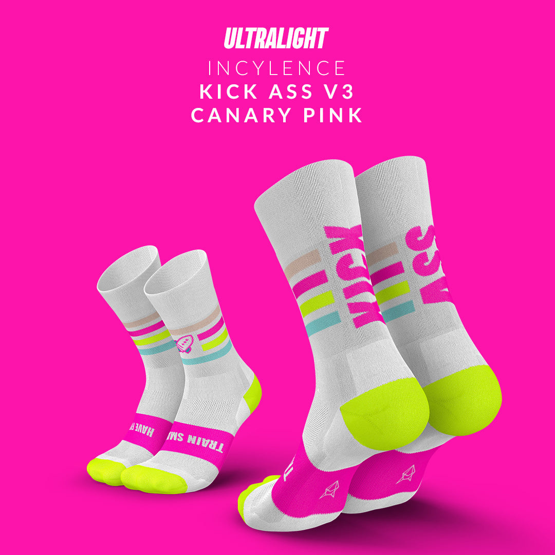 INCYLENCE ULTRALIGHT KICKASS V3 CANARY PINK