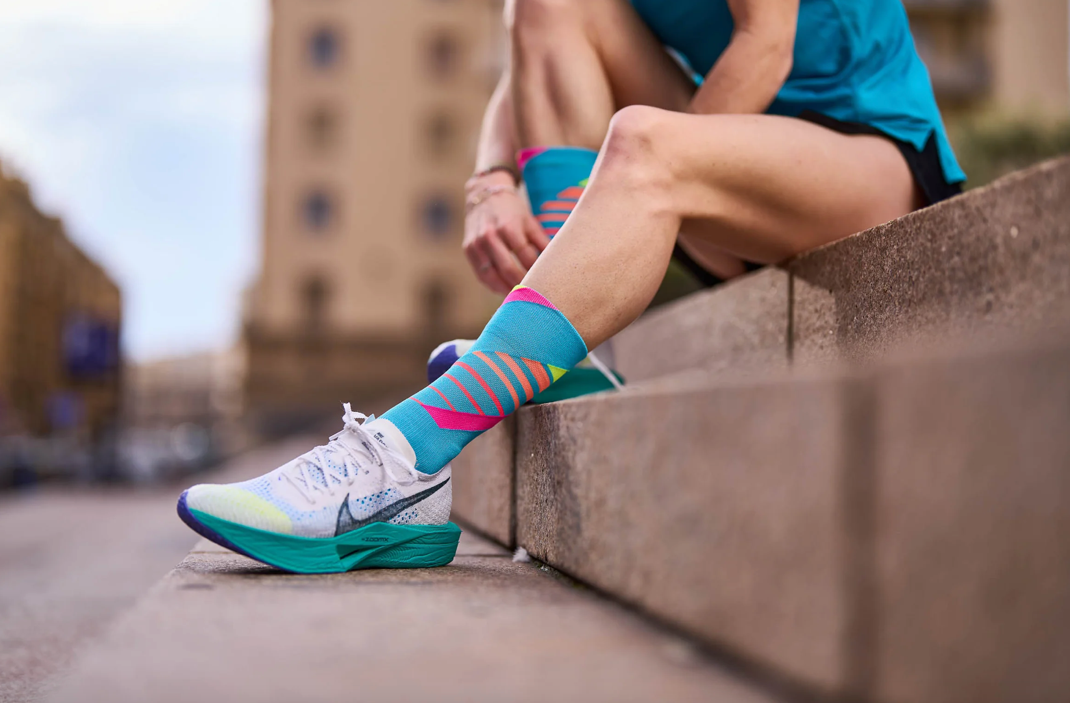 INCYLENCE RUNNING LADDERS BLUE PINK