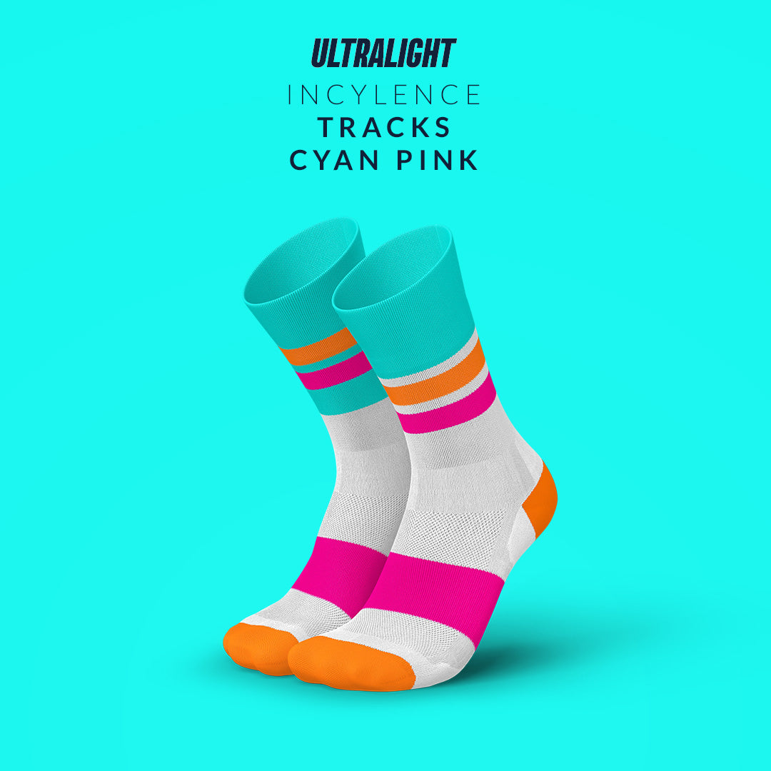 INCYLENCE ULTRALIGHT TRACKS CYAN PINK