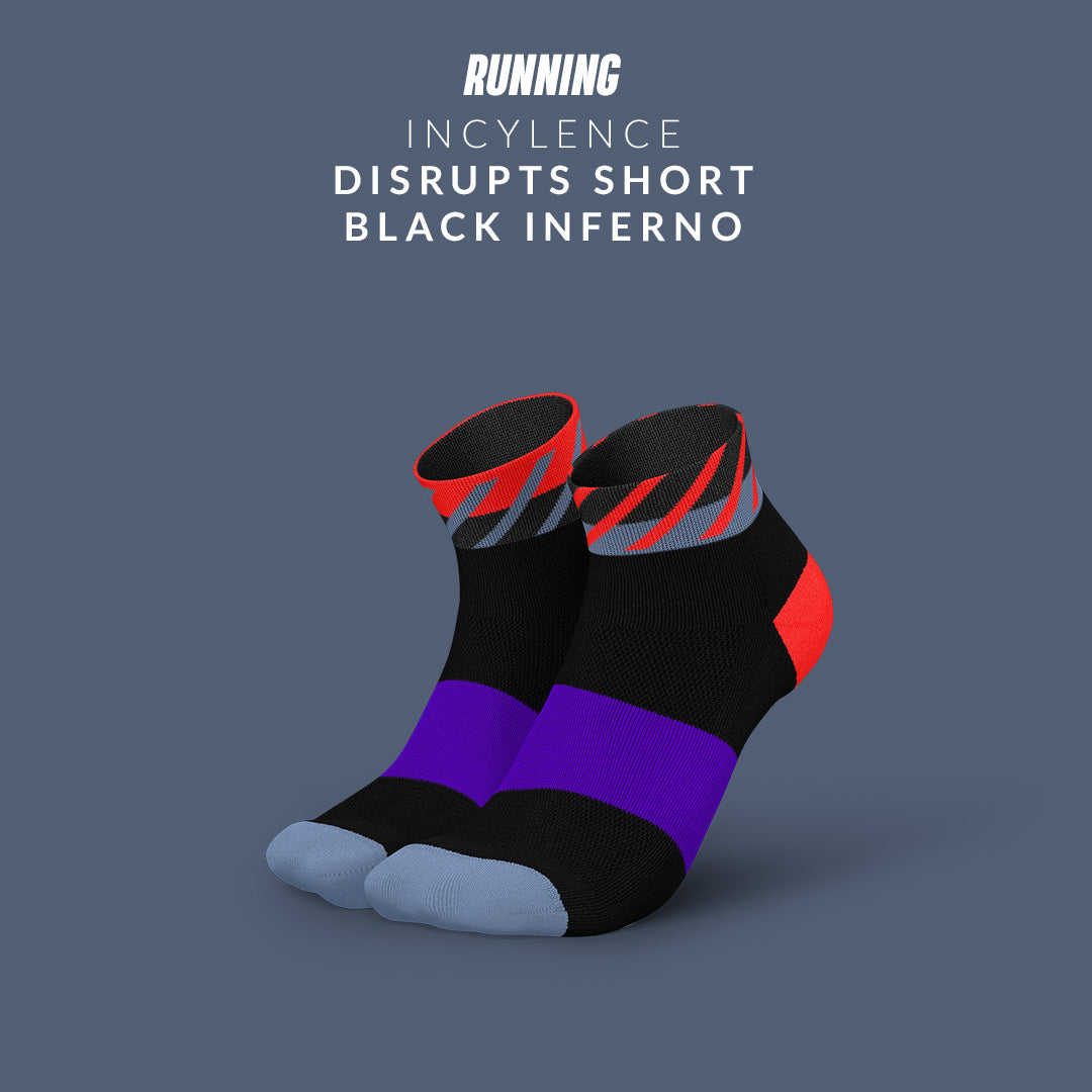 INCYLENCE RUNNING DISRUPTS SHORT BLACK INFERNO