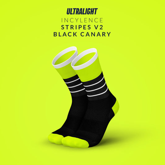 INCYLENCE ULTRALIGHT STRIPES V2 BLACK CANARY