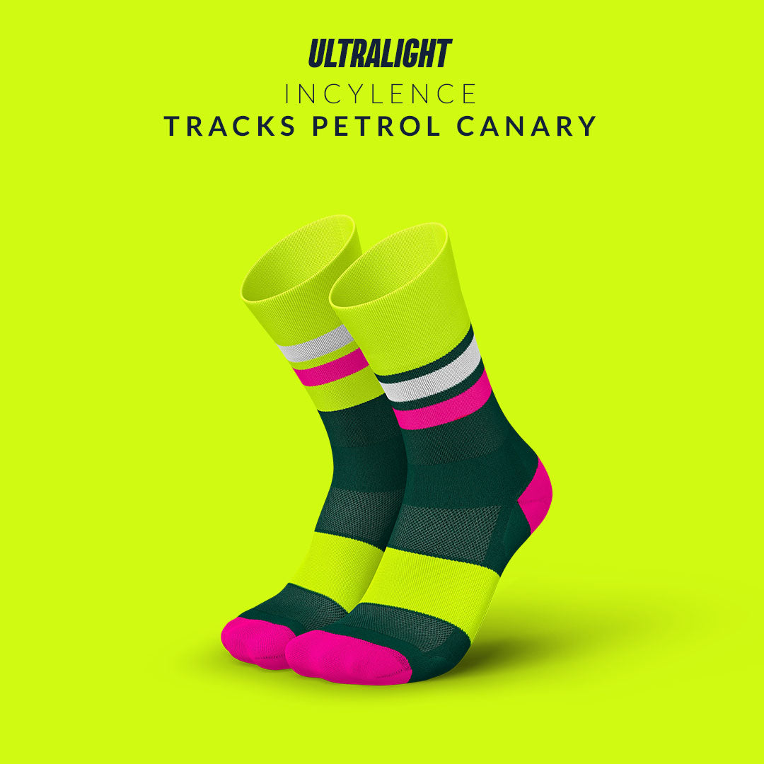 INCYLENCE ULTRALIGHT TRACKS PETROL CANARY